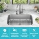 preview thumbnail 25 of 36, KRAUS Premier Undermount Single Bowl Stainless Steel Kitchen Sink