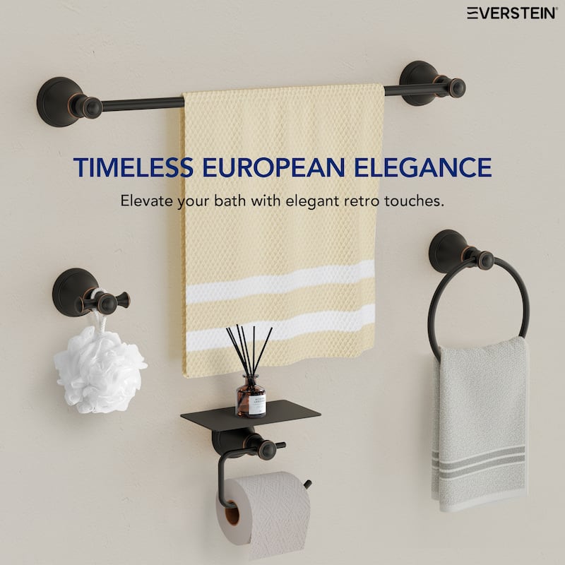 4-Piece Bathroom Accessories Set Bathroom Hardware Set