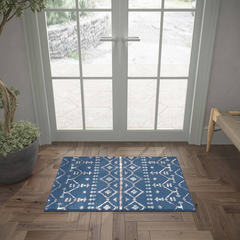 Carrington Transitional Geometric Indoor Area Rug