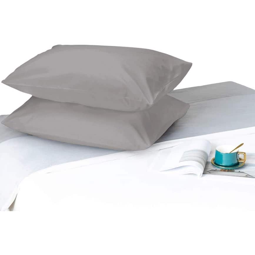 Flannel Standard Pillowcases Pack of 2 100 Percent Cotton Velvety