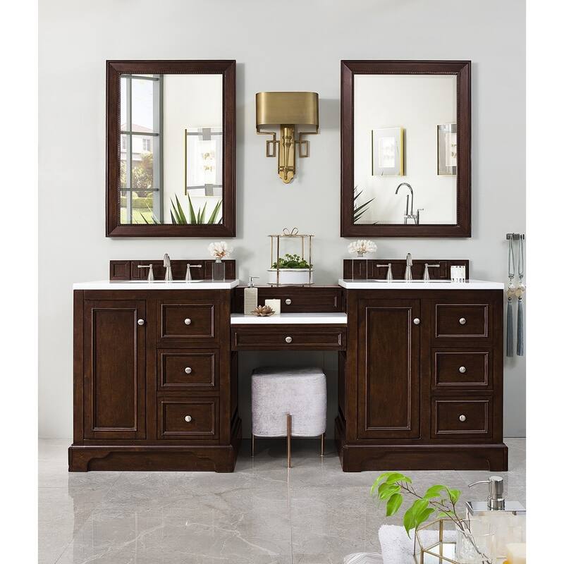 James Martin Vanities 825-V82-DU-WZ De Soto 82" Free Standing Double