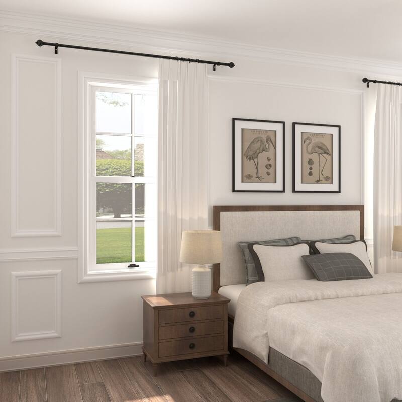Acroma Elegant Multi-Size Adjustable Curtain Rod
