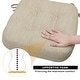 preview thumbnail 2 of 45, Indoor 3.7'' Dining Chair Pad Cushion (Set of 4)