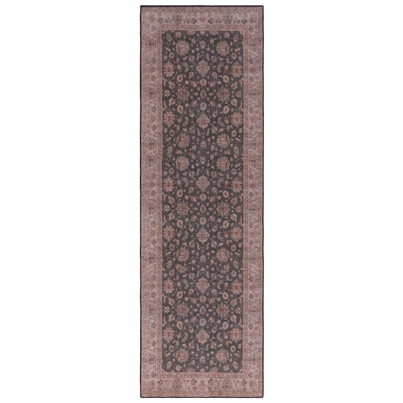SAFAVIEH Tucson Machine Washable Slip Resistant Lissie Oriental Rug