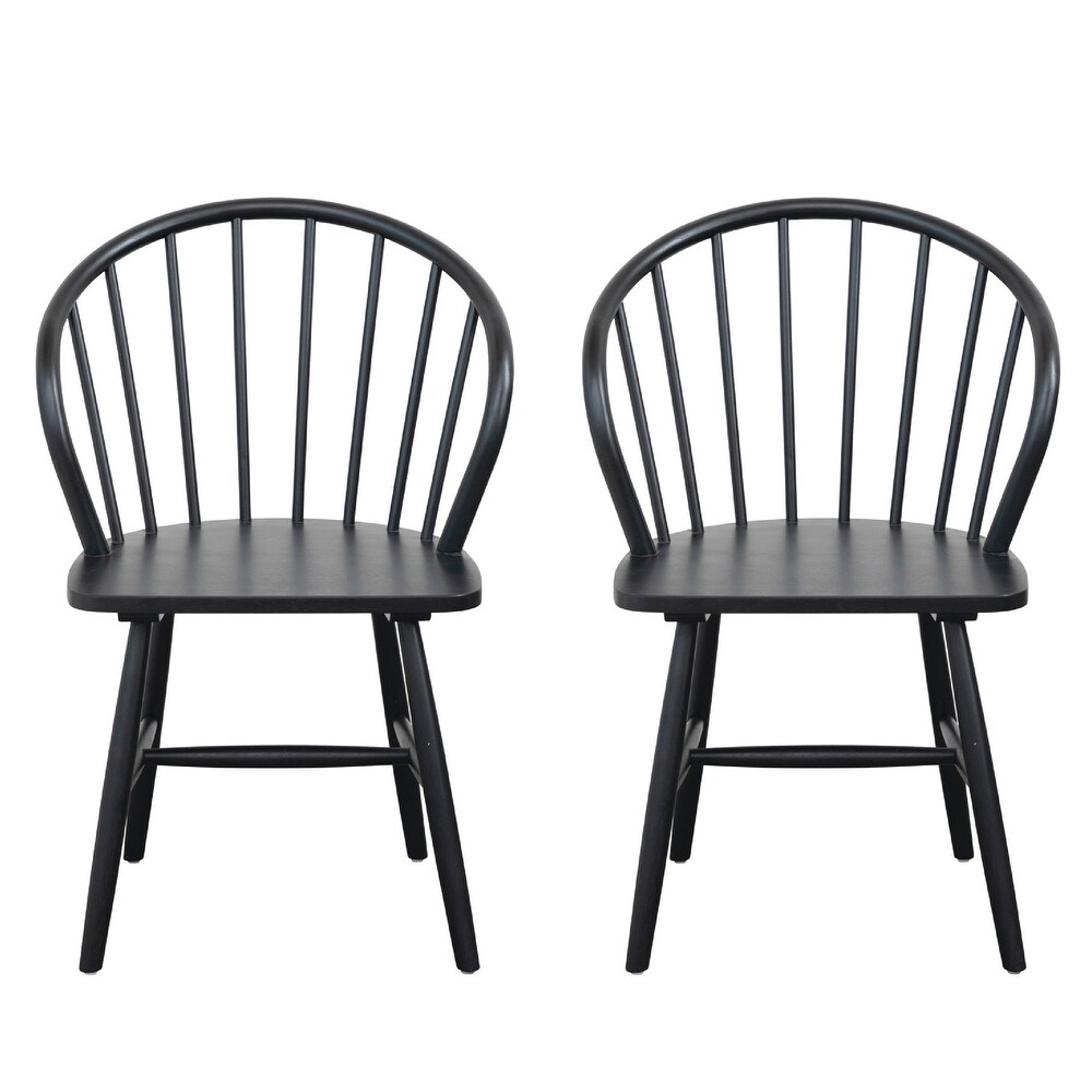 black slat back dining chairs