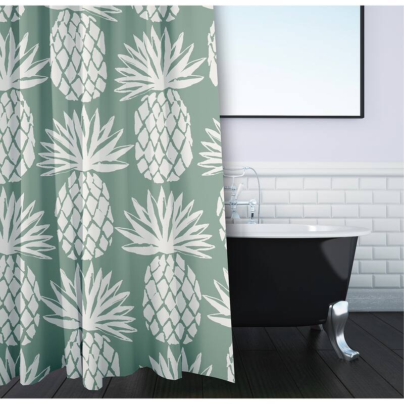 Pineapple Pattern Shower Curtain