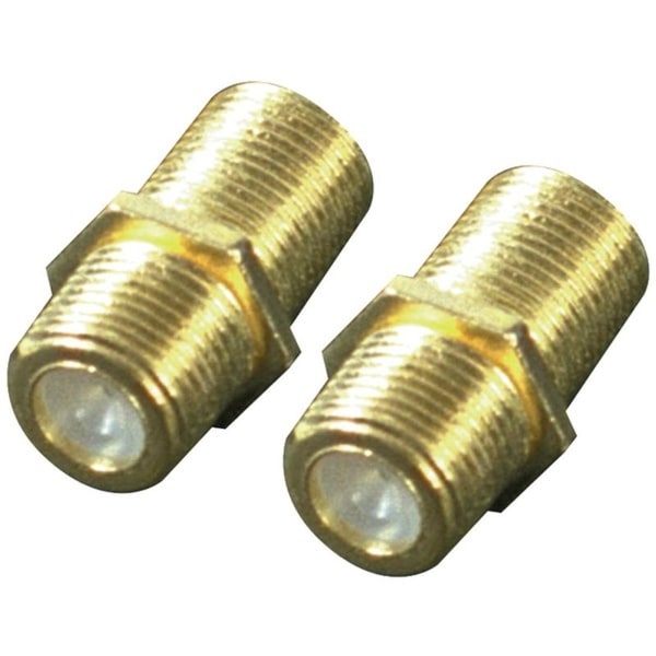 RCA VH66R In-Line F-Connectors, 2 pk - Pictured. Opens flyout.