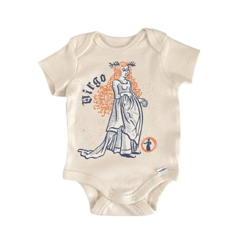 Virgo Zodiac Constellation - Baby Boy Girl Clothes Infant Bodysuit Funny Cute