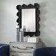 preview thumbnail 5 of 6, Uttermost Sea Coral Black Mirror - 27.13"W x 34.25"H x 2.5"D