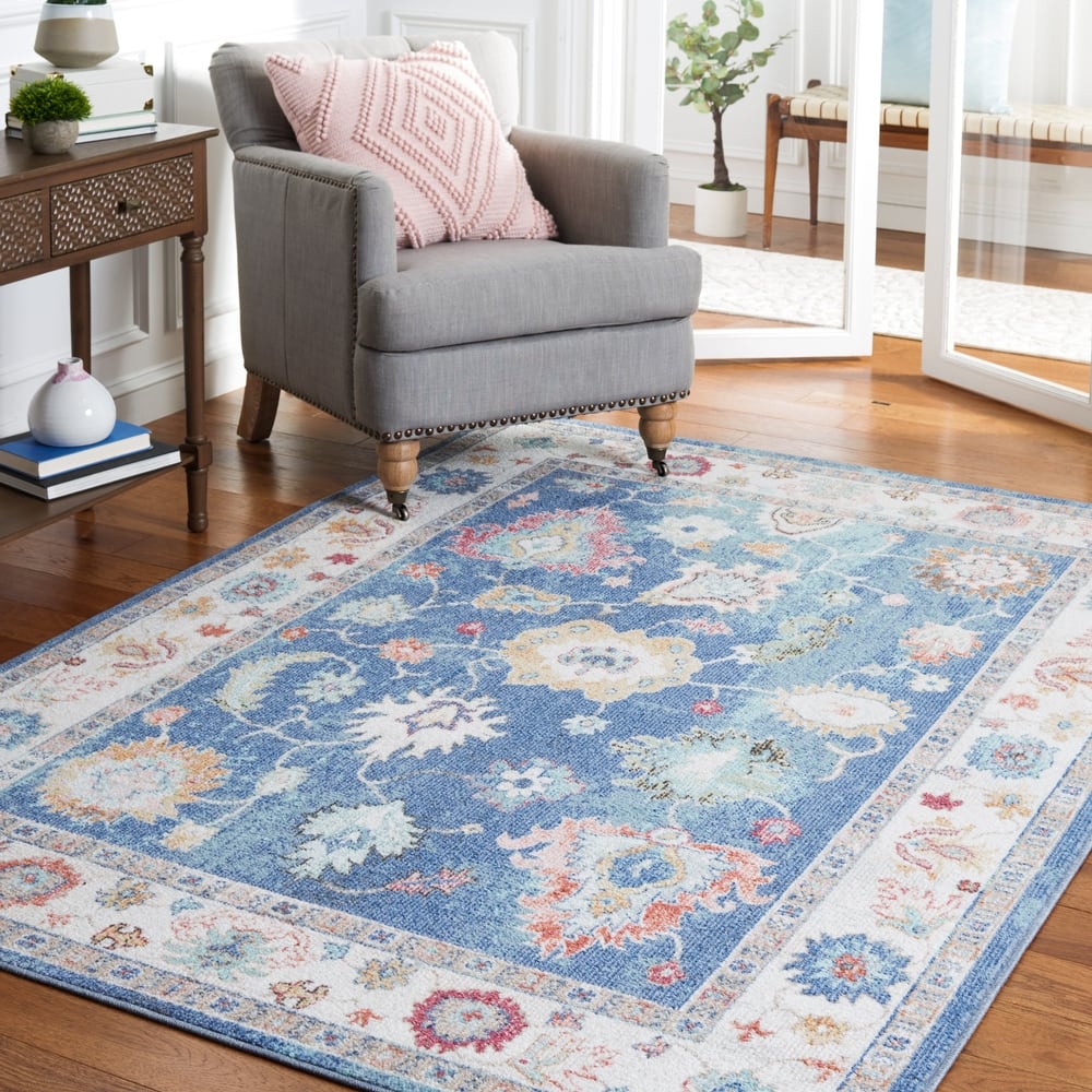 SAFAVIEH Phoenix Cyntha Oriental Distressed Rug
