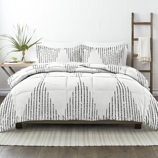 Becky Cameron Ultra Soft Diamond Stripe Down-Alternative Comforter