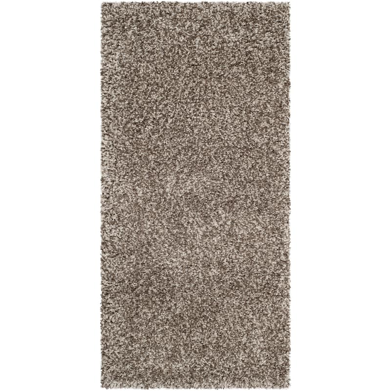 SAFAVIEH, Milan Shag Afton 2-inch Thick Area Rug - 2' x 4' - Grey