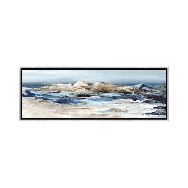 iCanvas "By The Rocks" by Luna Mavis Framed