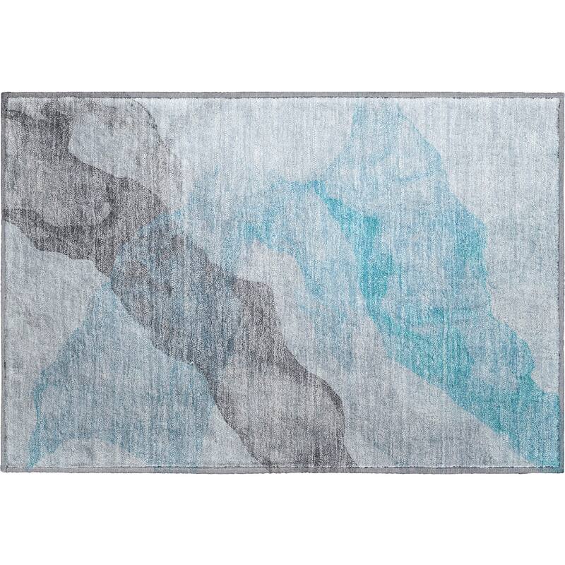 Premium Washable Super Soft Contemporary Fizal Mayfield Rug