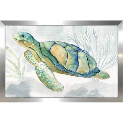 "Riding the Current II (Horizontal)" by Tava Studios Print on Acrylic