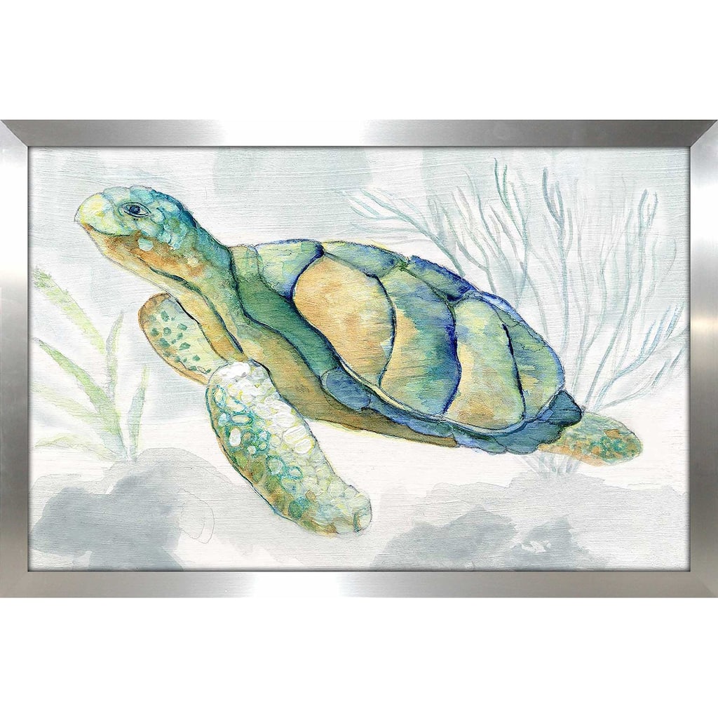 "Riding the Current II (Horizontal)" by Tava Studios Print on Acrylic