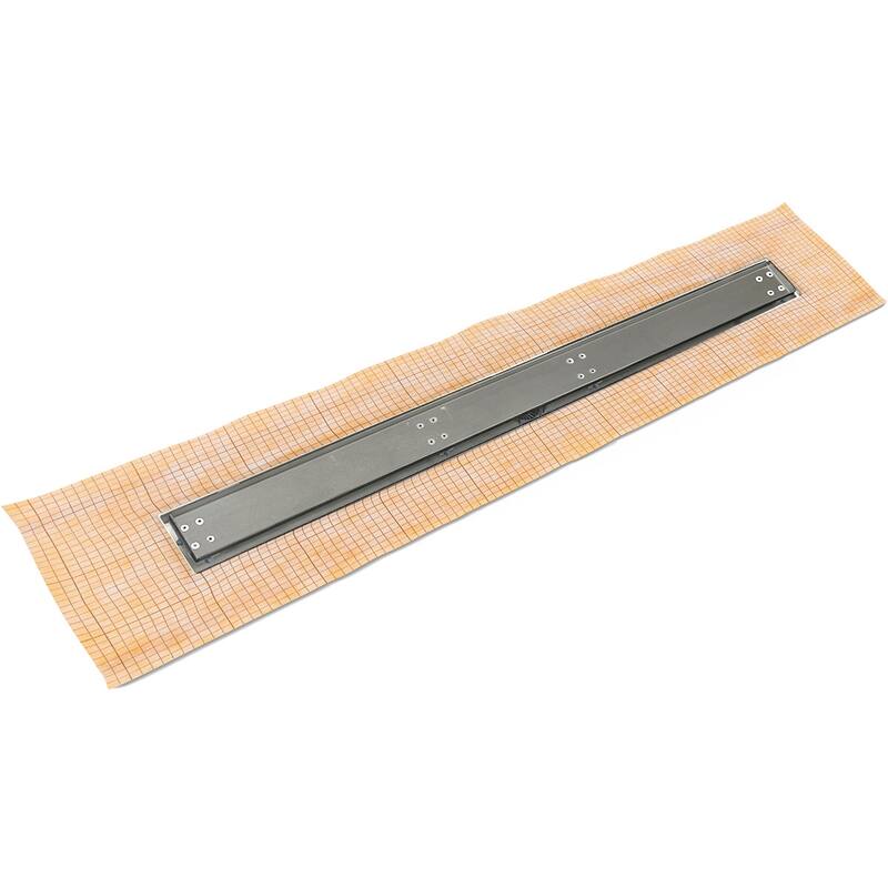 Infinity Drain FCSTAF 6536 36" FCS Series Complete Kit with Tile - Polished Stainless