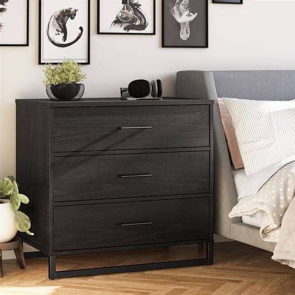 ameriwood black dresser Peru 4 Drawer Chest TUHOME main image 0