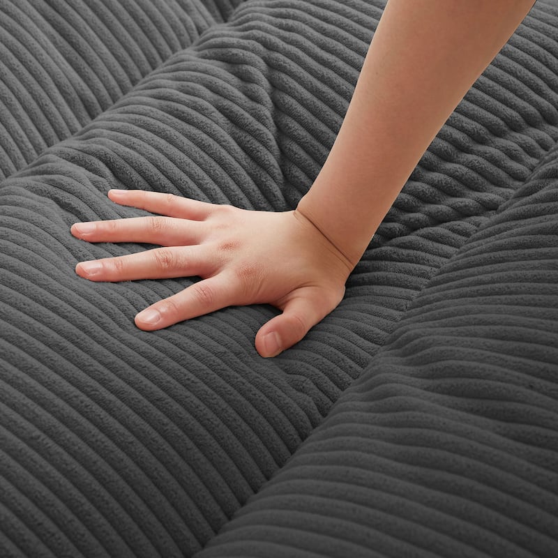 72.4" Armless Futon Sofa Bed