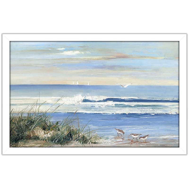 "Beach Combers" Print on Acrylic