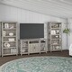 preview thumbnail 1 of 69, Tall Farmhouse TV Stand with 2 Bookcases