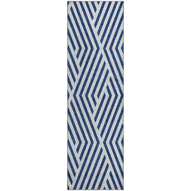 Premium Washable Super Soft Contemporary Geo Mayfield Rug