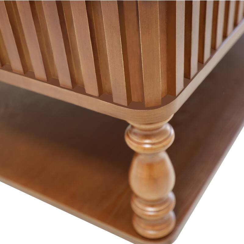 47.24" Lift Top Coffee Table with Storage, Solid Wood Black Finish & Fluted Roman Columns, Modern Lift-Top Desk