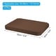 preview thumbnail 7 of 16, 4 Pcs Chair Seat Covers Rectangle, Stretch Rectangle Bar Stool Covers Light Brown