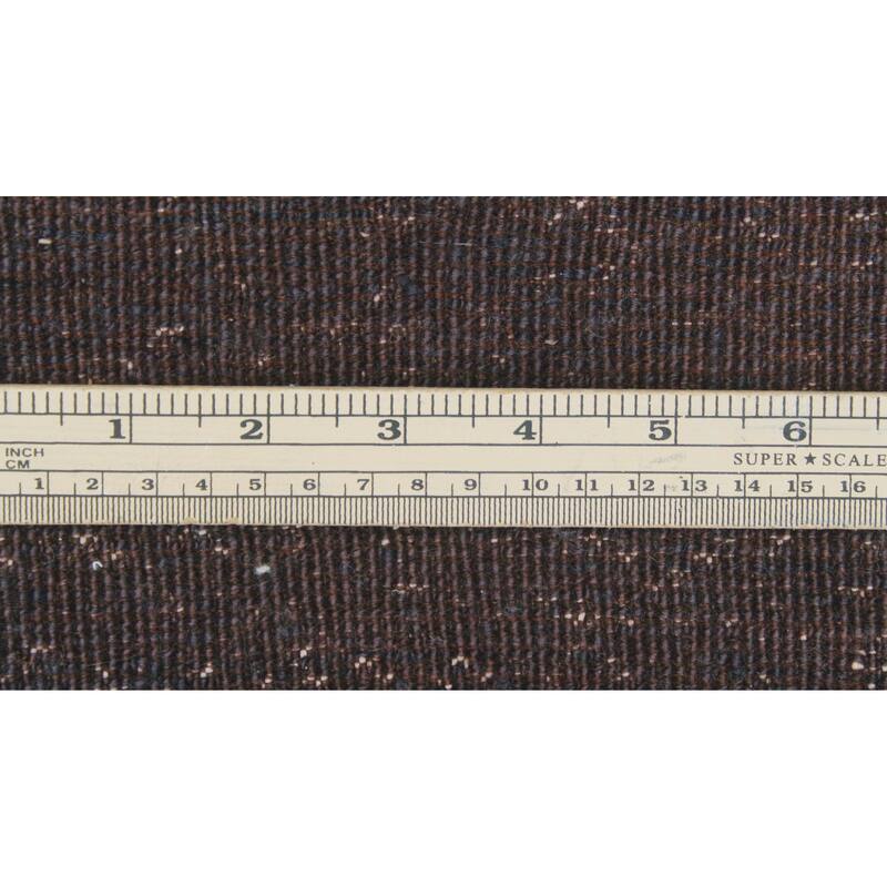 Fine Vintage Distressed Golshan Navy/Red Rug - 4'11" x 9'3"