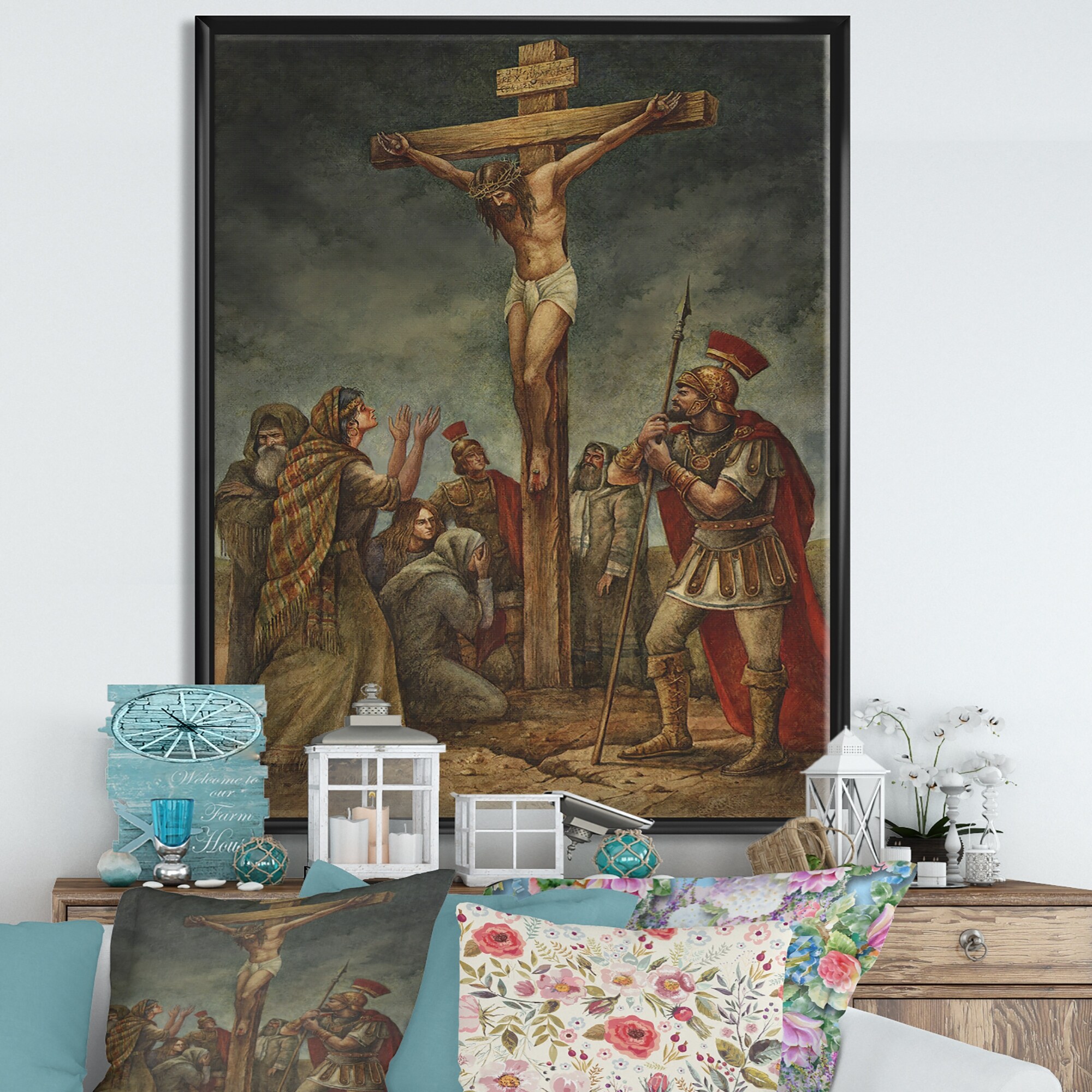Jesus new arrivals wall tapestry