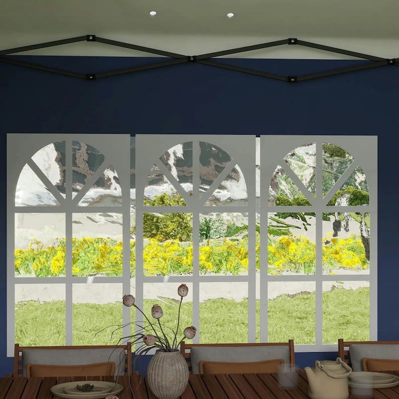 10'x20' Pop Up Canopy Tent with 4 Sidewalls,Instant Gazebo,Carry Bag