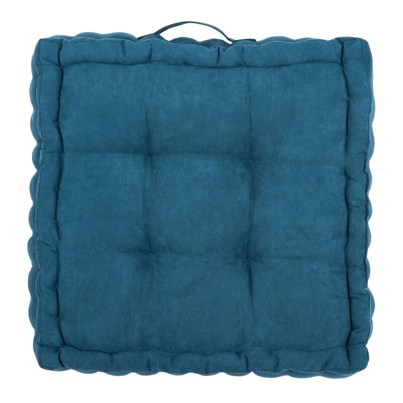 SAFAVIEH Isgard Tufted 18-inch Square Floor Pillow with Insert