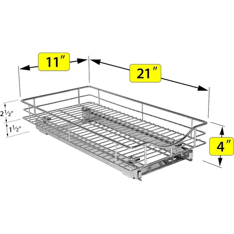 Pull Out Organizer,Slide Out Drawers for Kitchen Bed