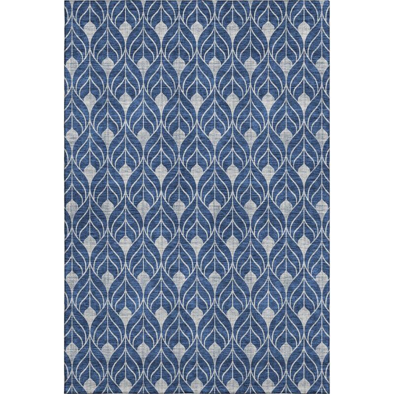 Premium Washable Super Soft Geo Teardrop Mayfield Rug