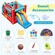 preview thumbnail 5 of 8, Gymax Inflatable Bounce House 5-in-1 Ice Cream Jumping Castle w/ 480W