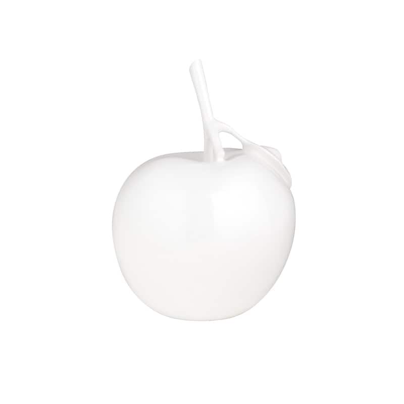 Finesse Decor- Resin Apple Sculpture - N/A
