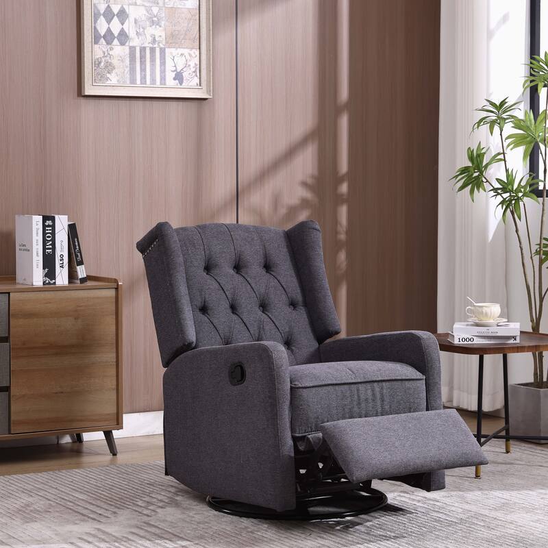 360 Degree Swivel Rocking Recliner Chair