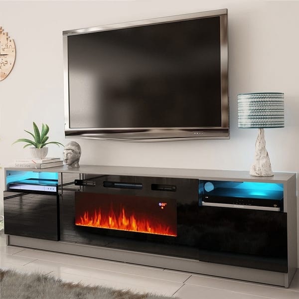 Shop Strick Bolton Amsden Electric Fireplace Tv Stand On Sale