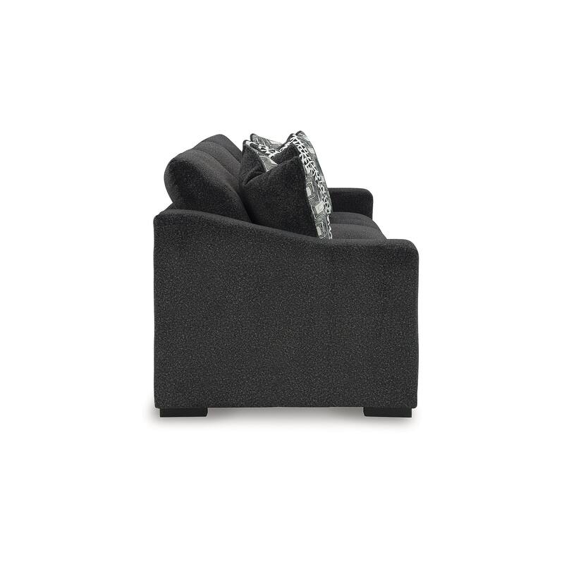 Signature Design by Ashley Wryenlynn Black 2-Piece Upholstery Package - 93"W x 40"D x 40"H