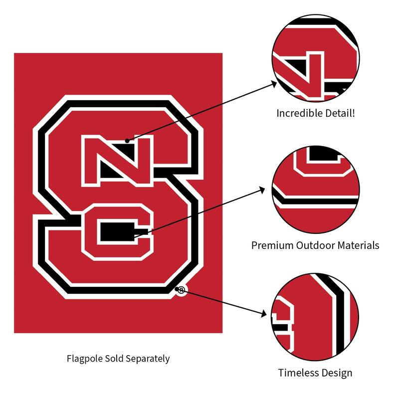 Applique Flag, Garden, North Carolina State University