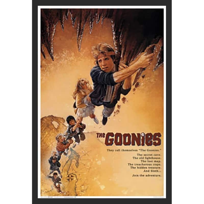 Goonies Framed Poster - 24 x 36 Inch