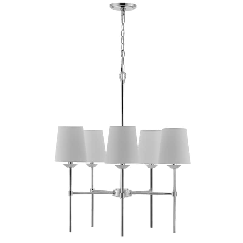 SAFAVIEH Lighting Dortra 5-light LED Adjustable Pendant - 26"W x 26"D x 110"H