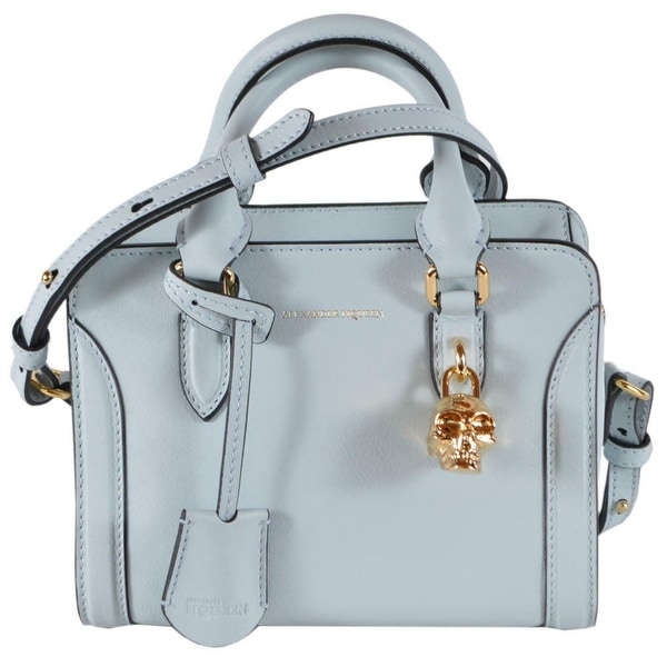 duck egg blue bag