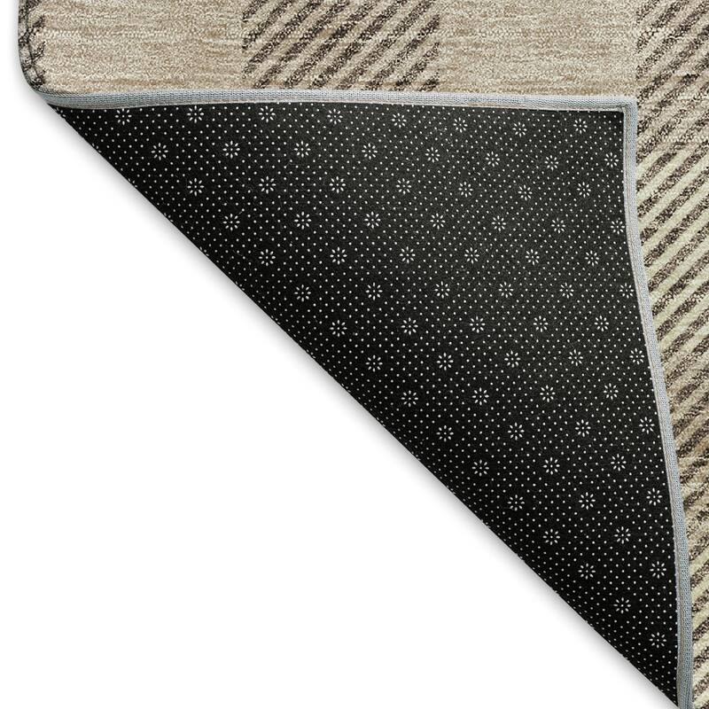 Premium Washable Super Soft Plaid Mayfield Rug