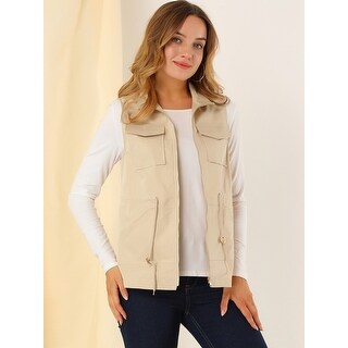 levi's drawstring utility vest