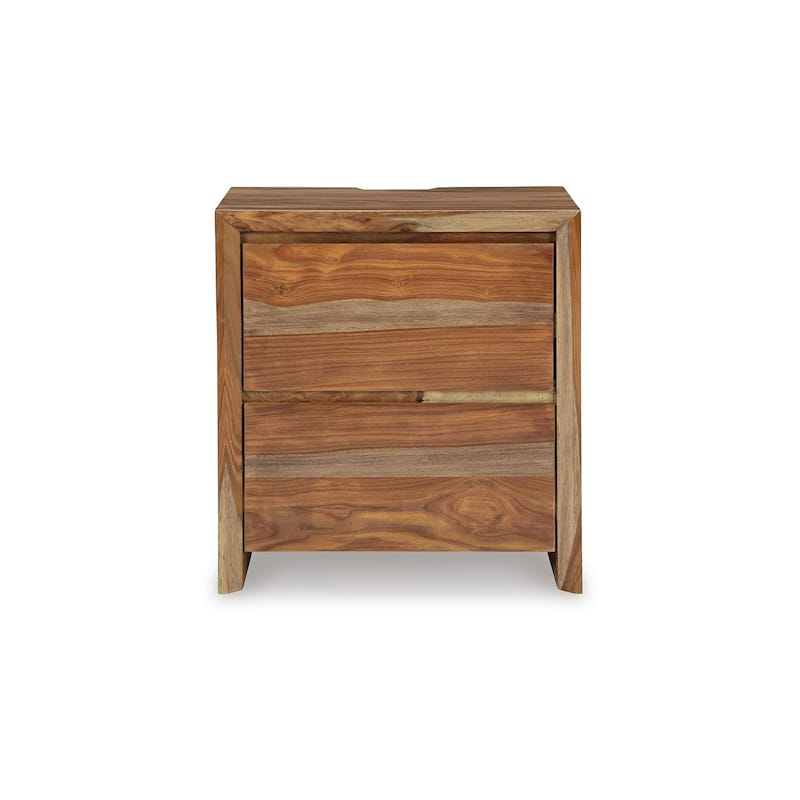 Signature Design by Ashley Dressonni Brown Nightstand