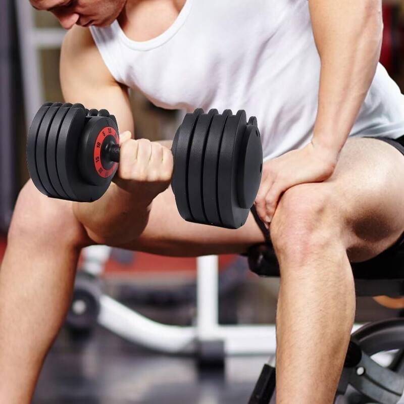 Adjustable Dumbbell Set 25/55LB Dumbbell Weights Bed Bath & Beyond