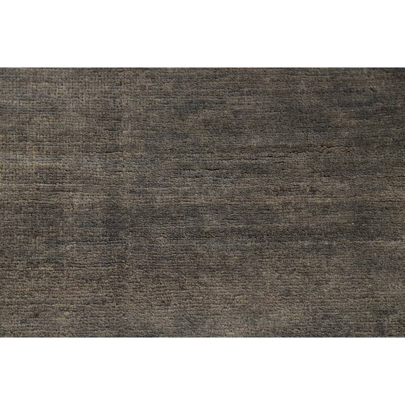 Hand Knotted Oriental 100% Wool Carpet Modern Modern Multi-Colored Gabbeh Area Rug - 4' 10'' X 3' 3''