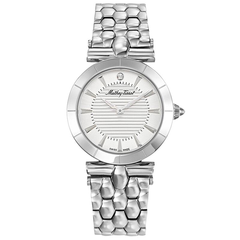 Mathey Tissot Women's Classic Silver Dial Watch - D106AI - 6 (36)