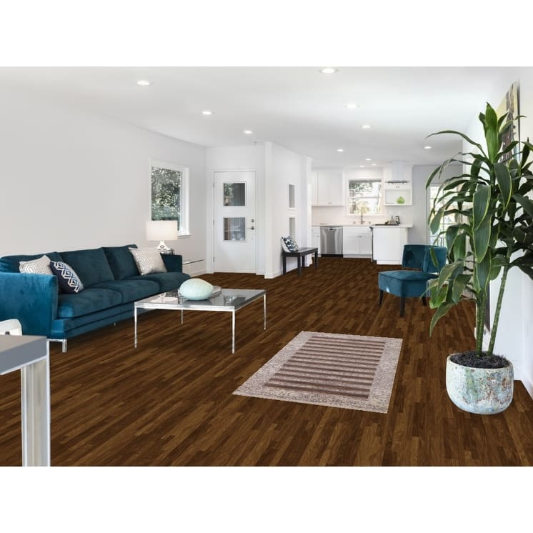 Modern Indian Accent Rug Handmade Abstract Wool Carpet - 2'8"x 5'0"